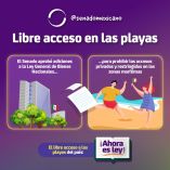 Libre acceso en las playas