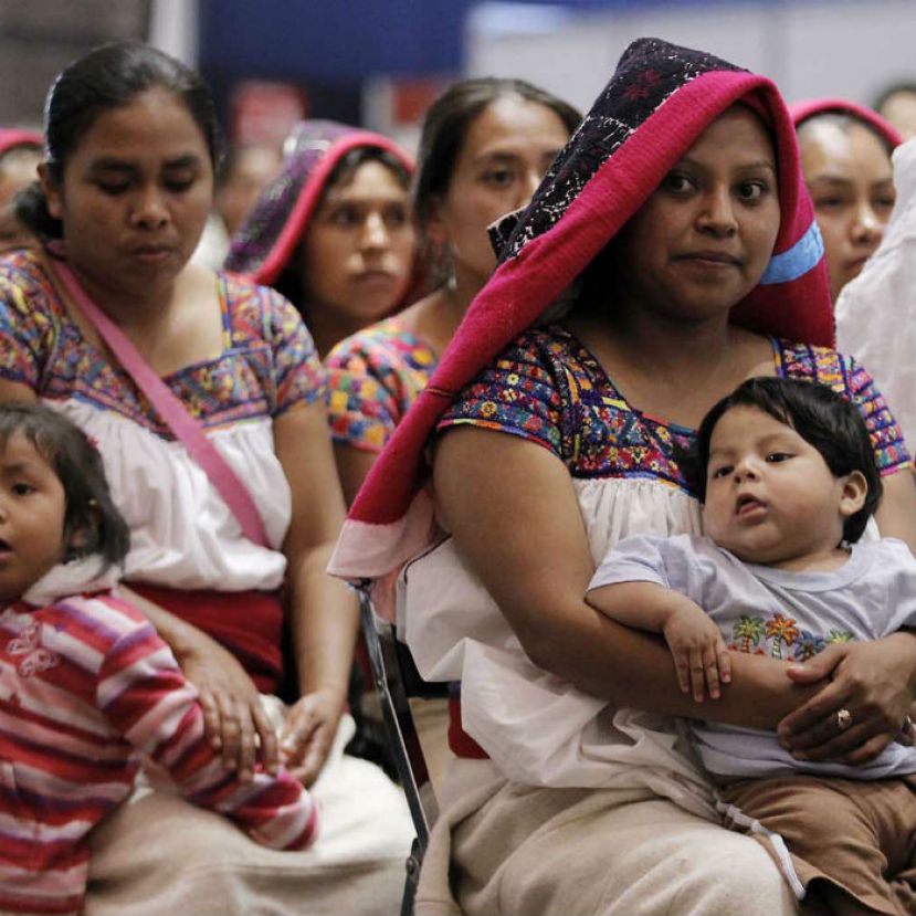 Baja mortalidad materna en pueblos indígenas