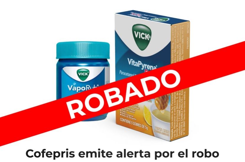 Roban medicamentos Vaporub y VitaPyrena Forte