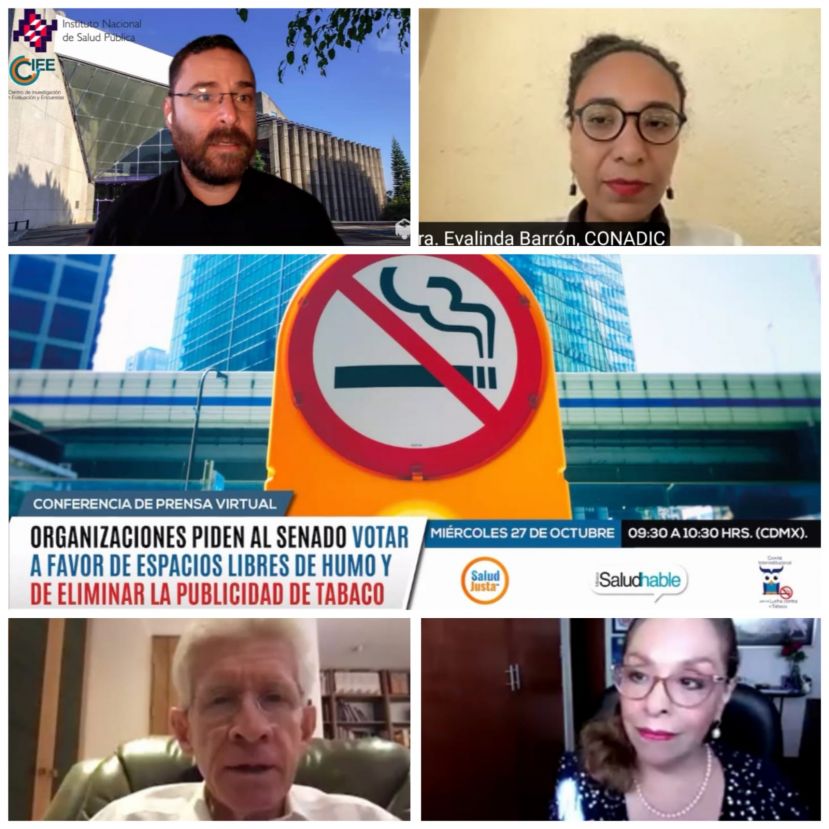 Piden a Senado aprobar dictamen contra tabaco