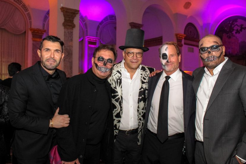 Foto (izquierda - derecha): Lorenzo Ruiz, Marcos Achar, Bruce James, Kent Swig y Carlos González.