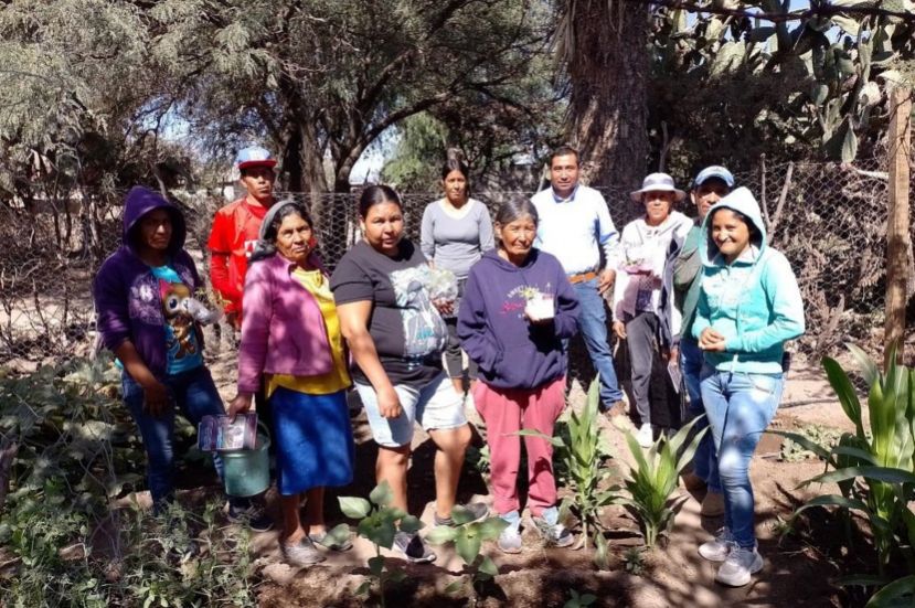 Instalan huertos biointensivos en Jalisco