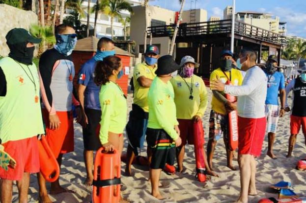 Para seguridad de la ciudadanía, Guardavidas de Los Cabos se encuentran en Seminario de Rescate Acuático