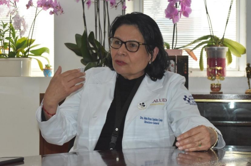 Alma Rosa Sánchez Conejo, directora del HGMEL.